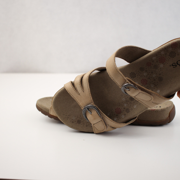 Taos Footwear Shoes | Taos Slip On Strap Sandals Guc Slides | Poshmark